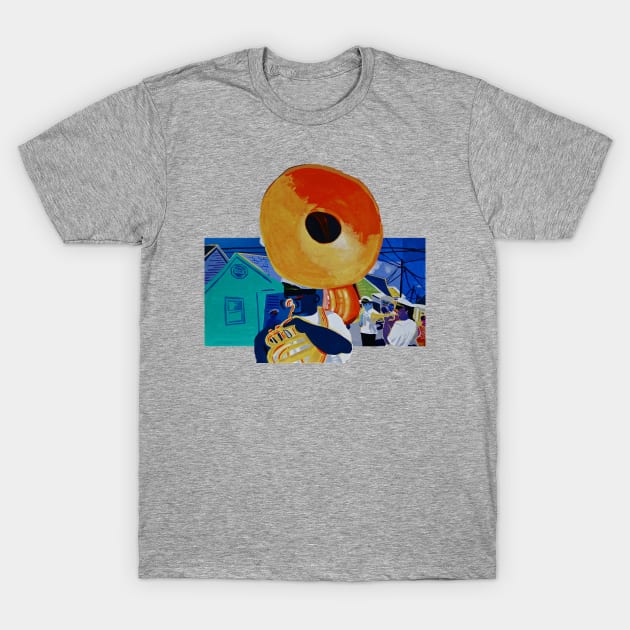 Sousaphone on Parade T-Shirt by SPINADELIC